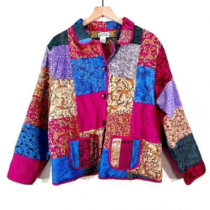 Tantrums Collection 100% Silk Jacket